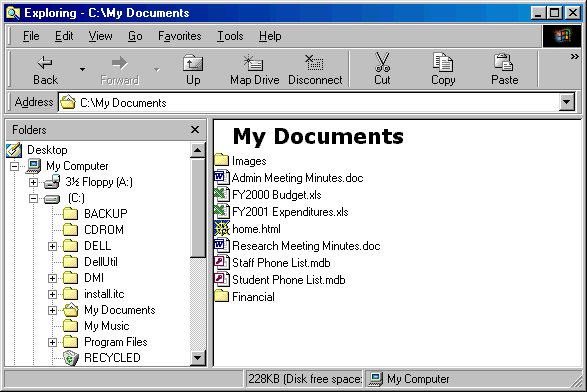 exploring my documents